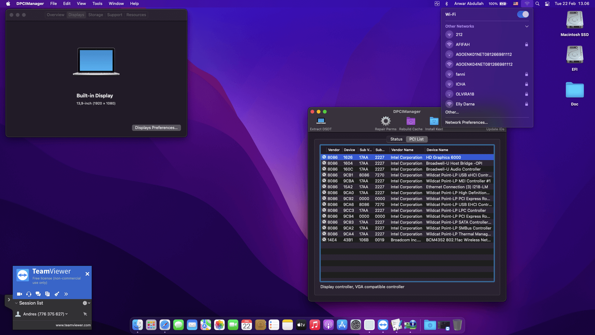 Lenovo Thinkpad X1 Carbon 3rd Generation [Broadwell   Intel HD 5500]   OpenCore 2